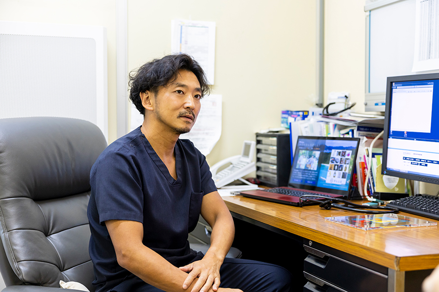 小郡市三沢で100年以上続く倉岡医院。地域のかかりつけ医として心がけていることはなんでしょうか。