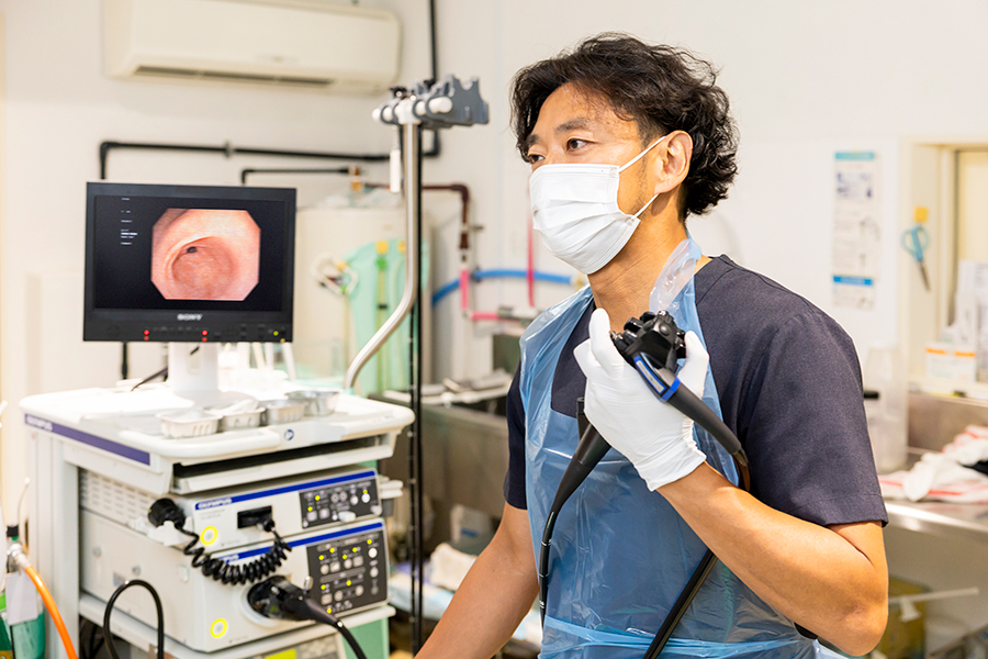 倉岡医院では消化器がんの早期発見・早期治療のためにさまざまな取り組みを行っていらっしゃいます。