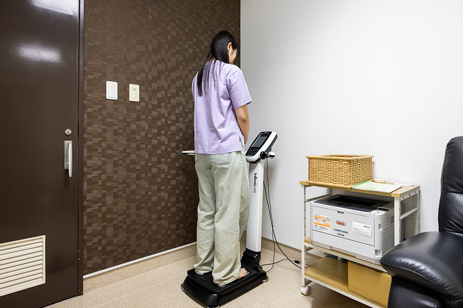 肥満が原因の健康障害の予防のために設置されたダイエット外来も倉岡医院の大きな特徴です。