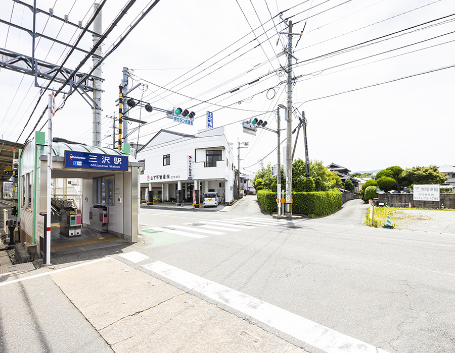 電車でお越しの方